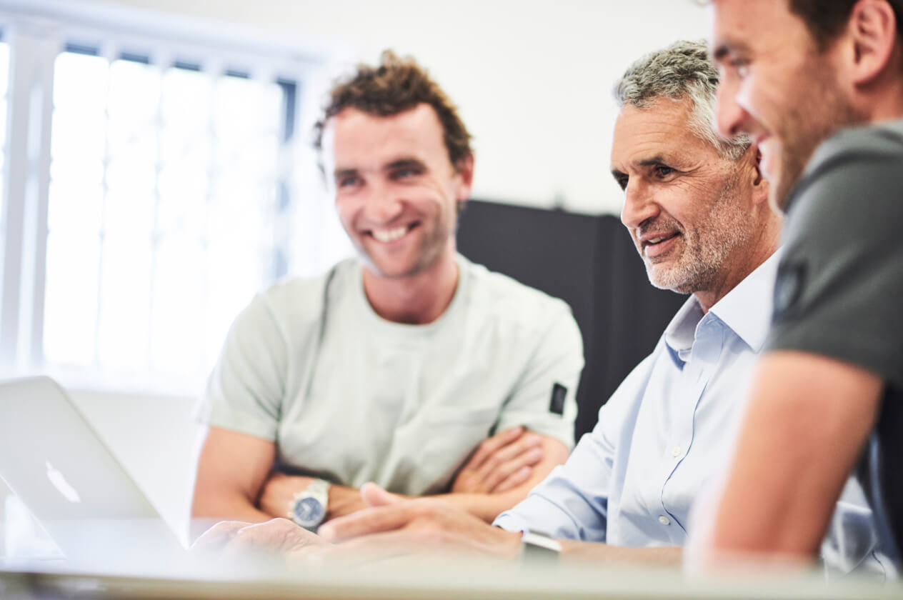 Ross & Hugo, PREDICT 1 participants and identical twins, discuss their results with Tim